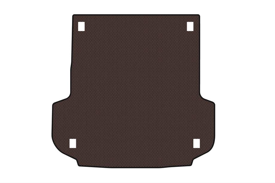 Mitsubishi Pajero Sport 2015- Gummimatte für Kofferraum Carsuit (Braun) Foto 1