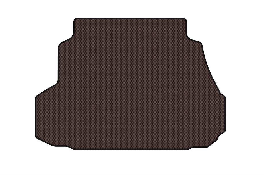 Nissan Almera N15 1995-2000 Gummimatte für Kofferraum Carsuit (SD, braun) Foto 1