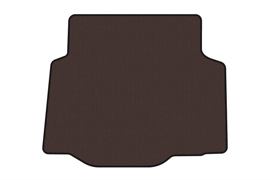 Nissan Almera N16 2000-2006 Gummimatte für Kofferraum Carsuit (HB, braun) Foto 1