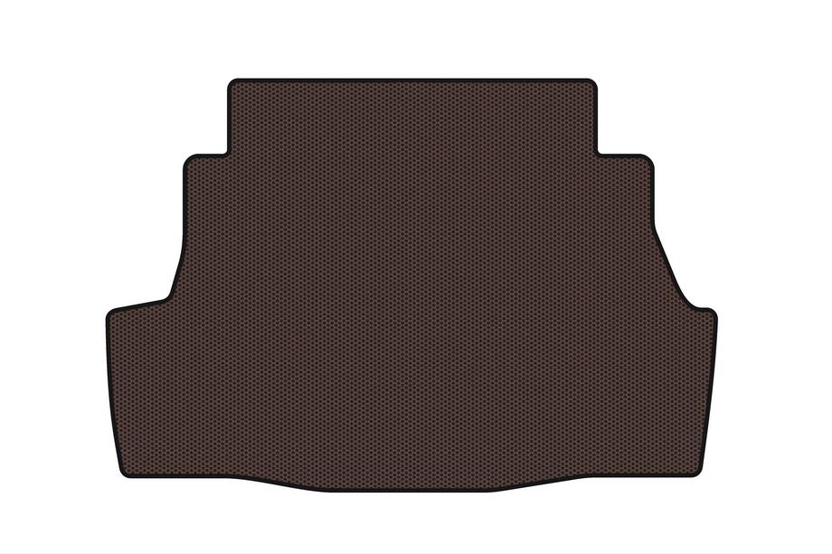 Nissan Almera B10 Classic 2006-2012 Gummimatte für Kofferraum Carsuit (SD, braun) Foto 1