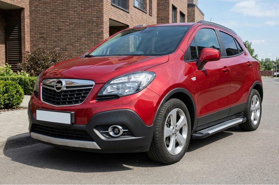 Opel Mokka 2012-2021 Seitenschweller Line (2 Stk., Aluminium) Image