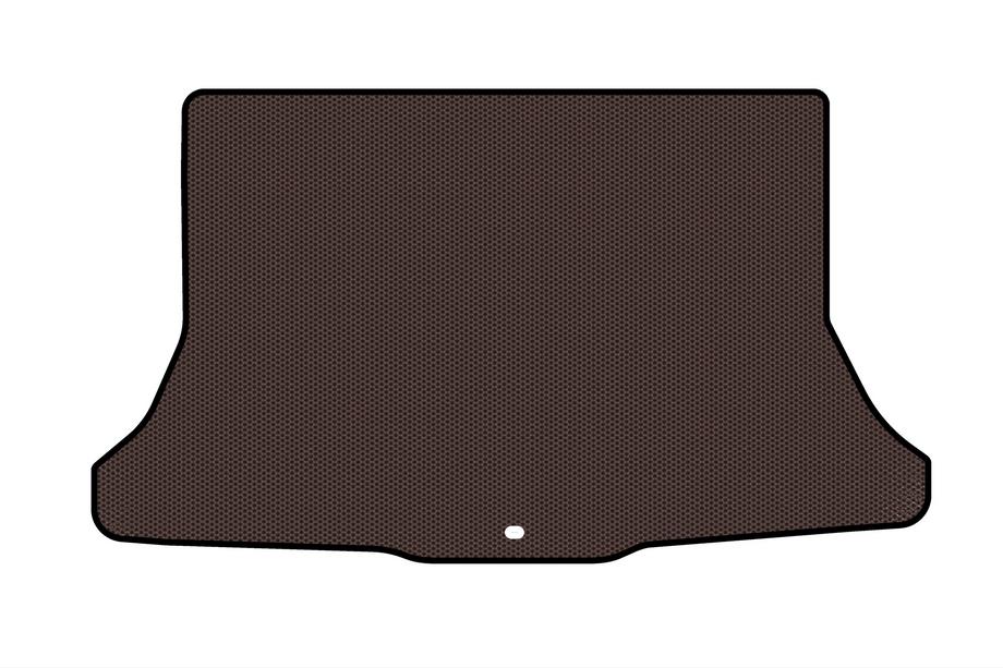 Nissan Tiida 2004-2011 Gummimatte für Kofferraum Carsuit (HB, braun) Foto 1