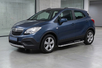 Opel Mokka 2012-2021 Trittbretter Maydos V1 (2 Stk., Aluminium & Edelstahl) Foto 1