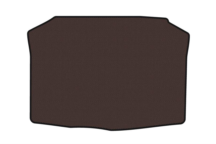 Skoda Fabia 2000-2007 Gummimatte für Kofferraum Carsuit (HB, braun) Foto 1