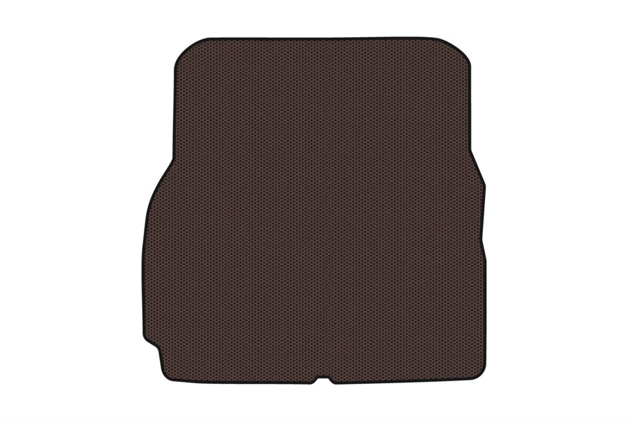 Tesla Model X 2015- Gummimatte für Kofferraum Carsuit (7-Sitzer, USA, braun) Image