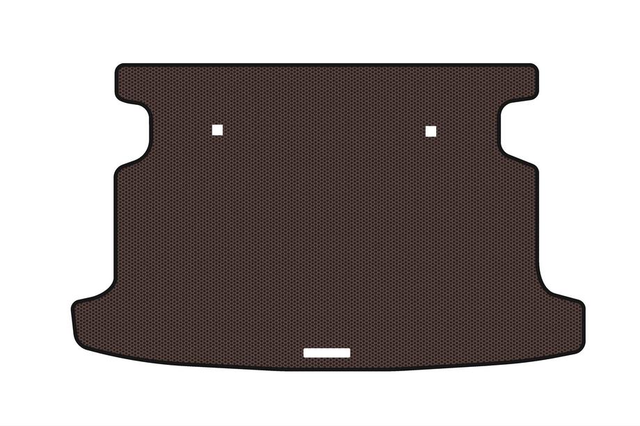 Toyota Corolla 2002-2007 Gummimatte für Kofferraum Carsuit (HB, braun) Foto 1