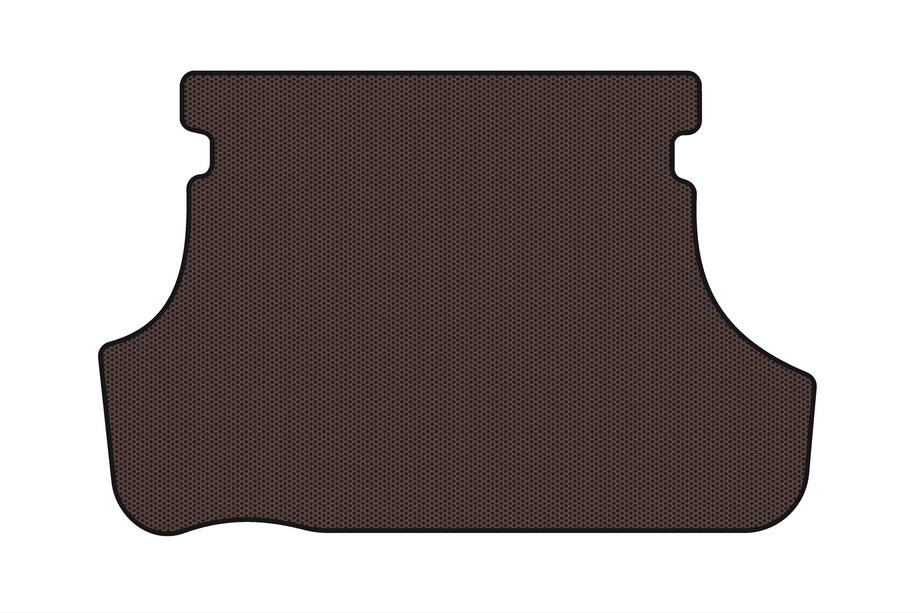 Toyota Yaris 2006-2011 Gummimatte für Kofferraum Carsuit (SD, USA, braun) Image