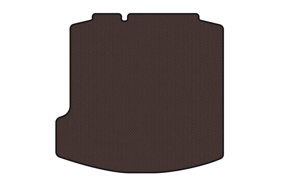 Volkswagen Bora 1998-2004 Gummimatte für Kofferraum Carsuit (SD, braun) Foto 1
