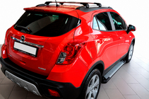 Opel Mokka 2012-2021 Trittbretter Allmond Grey (2 Stk., Aluminium) Foto 1