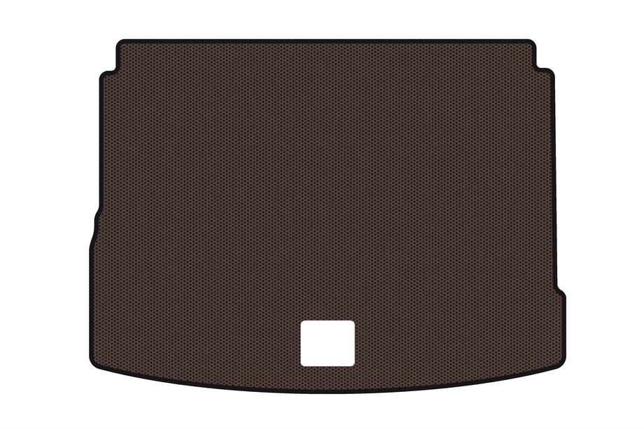 Volkswagen Tiguan 2016-2023 Gummimatte für Kofferraum Carsuit V2 (USA, braun) Foto 1