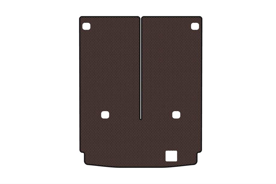 Mercedes GL class X164 2006-2012 Gummimatte für Kofferraum Carsuit (7-Sitzer mit umgeklappter 3. Reihe, braun) Foto 1