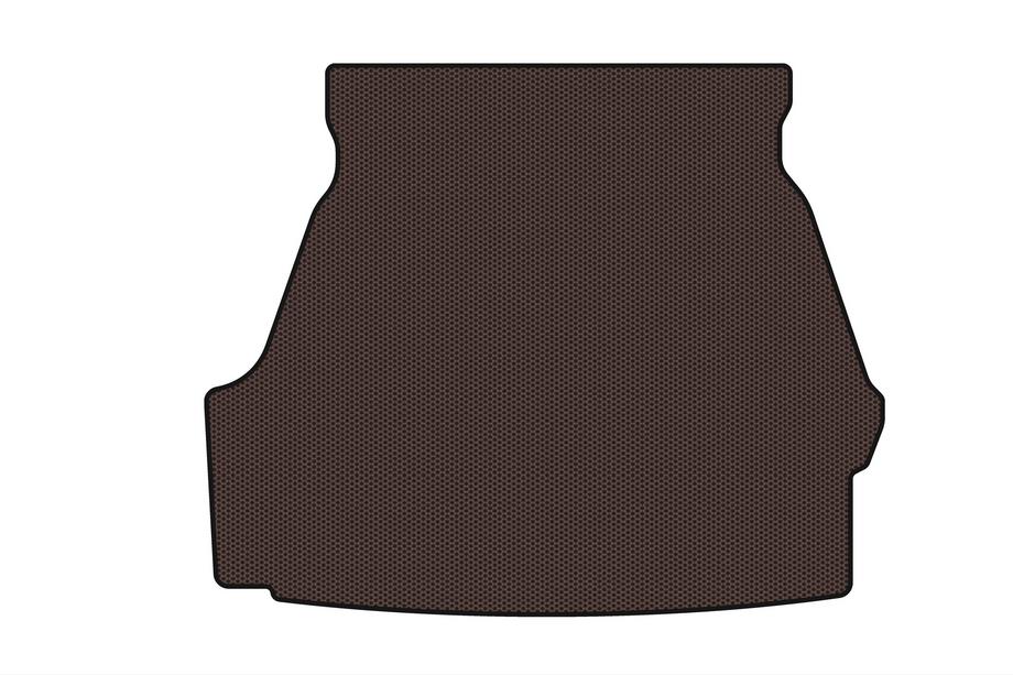 BMW 5 Series E34 1988-1995 Gummimatte für Kofferraum Carsuit V-2 (SD, braun) Foto 1