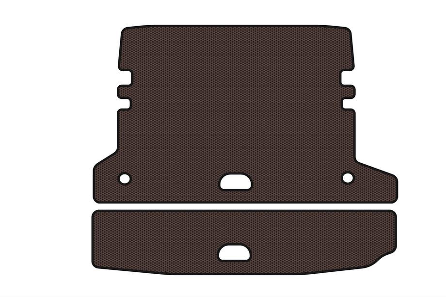 BMW 3 Series F30/F31 2012-2019 Gummimatte für Kofferraum Carsuit V-2 (für F-31, braun) Foto 1
