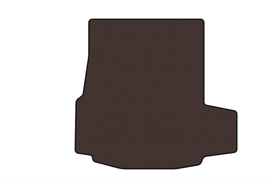 BMW 5er G30/G31 2017–2023 Gummi-Kofferraummatte Carsuit V-2 (für G30, braun) Image