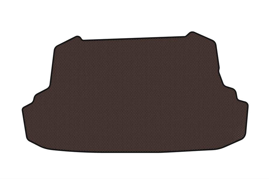 BYD F3 2013-2015 Gummimatte für Kofferraum Carsuit (mit Ausschnitt für Gasflasche, SD, braun) Image