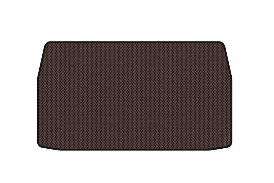 Mitsubishi Grandis 2003-2011 Gummimatte für Kofferraum Carsuit (3 Reihen, braun) Foto 1