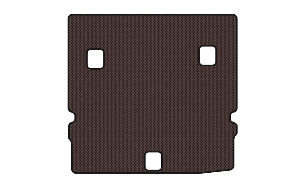 Chevrolet Orlando 2010-2018 Gummimatte für Kofferraum Carsuit V-2 (Braun) Image