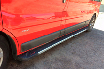 Nissan Primastar 2002-2014 Seitenschweller RedLine V1 (2 Stk., Aluminium) Foto 1