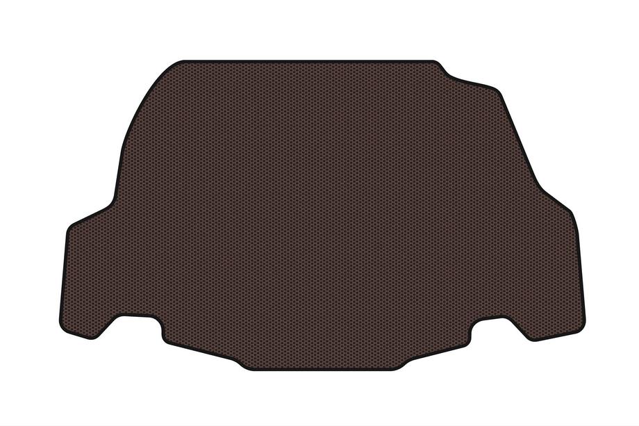 Ford Mustang 2005-2014 Gummimatte für Kofferraum Carsuit (2009-2014, GT, Cabriolet, braun) Foto 1