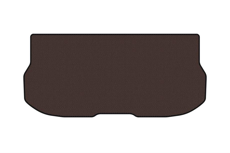 Nissan Quest 2011-2017 Gummimatte für Kofferraum Carsuit (mit 3. Sitzreihe, 7-Sitzer, braun) Foto 1