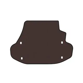 Gummimatte für Kofferraum Carsuit (Braun)