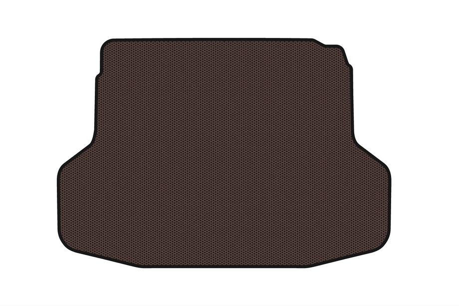 Honda Civic Sedan VII 2001-2006 Gummimatte für Kofferraum Carsuit (Coupé, braun) Foto 1