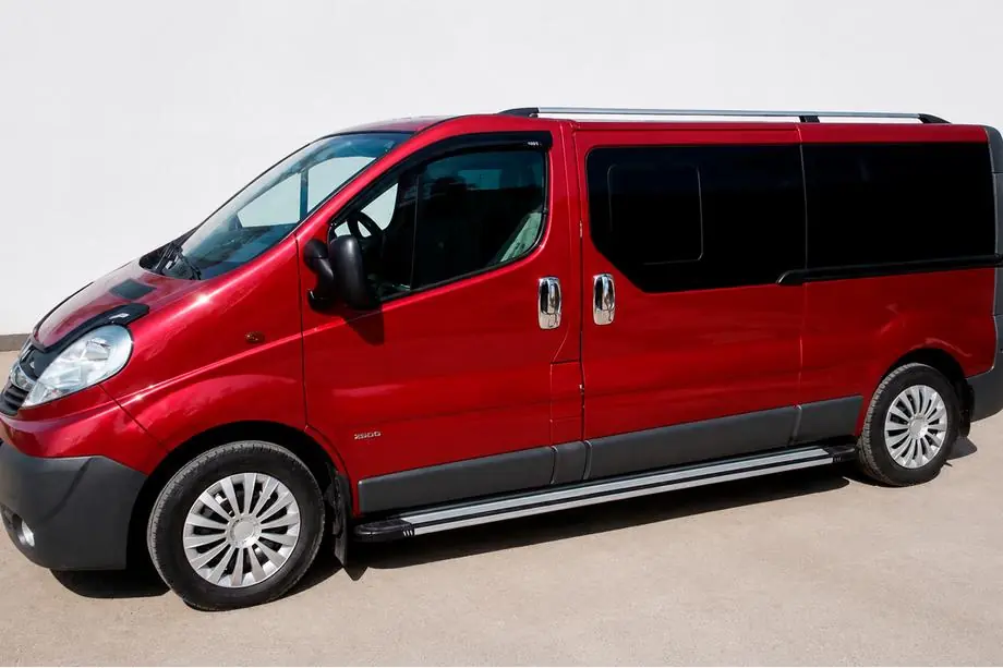 Opel Vivaro 2001–2015 Trittbretter Rainbow (2 Stk., Aluminium) Foto 2