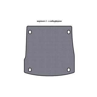 Gummimatte für Kofferraum Carsuit V-1 (mit Subwoofer, grau) Foto 1