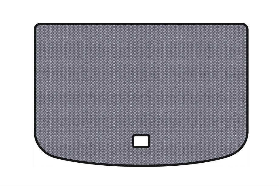 Audi A1 2010-2018 Gummimatte für Kofferraum Carsuit (HB, 3-türig, grau) Foto 1