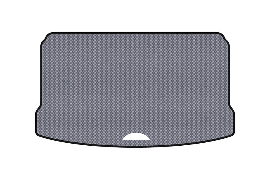 Mini Cooper F55/56/57 2014-2023 Gummimatte für Kofferraum Carsuit (für S F55, 5-türig, grau) Foto 1