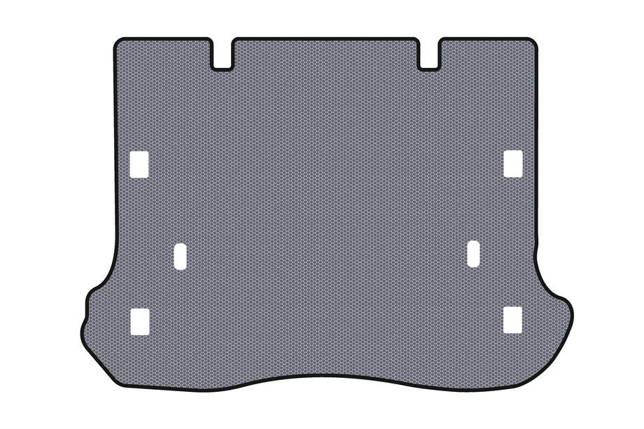 Jeep Grand Cherokee WK 2004-2010 Gummimatte für Kofferraum Carsuit V-2 (Grau) Foto 1