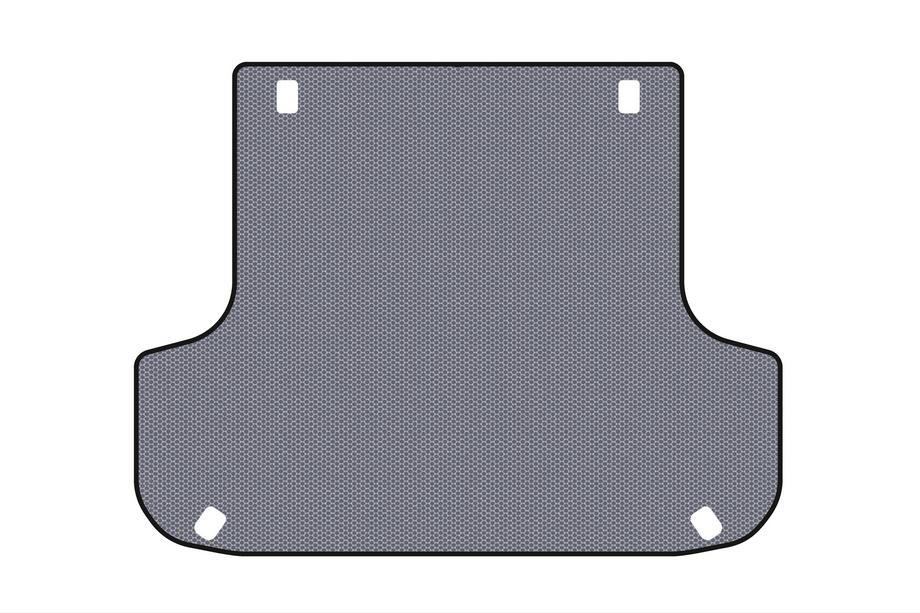 Mitsubishi Pajero Sport 1996-2007 Gummimatte für Kofferraum Carsuit (Grau) Foto 1