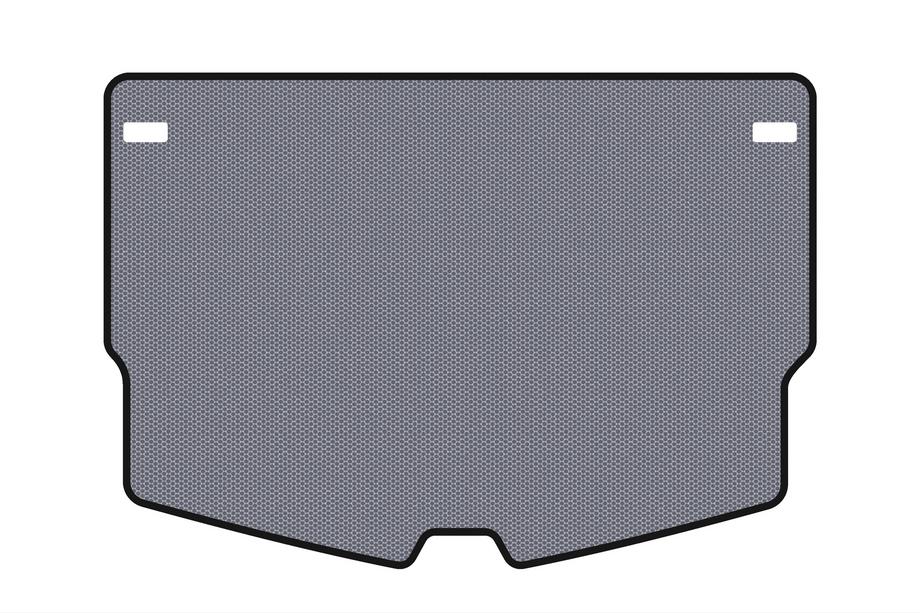 Nissan Note 2012-2020 Gummimatte für Kofferraum Carsuit (HB, grau) Image