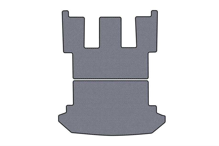 Peugeot 807 2002-2014 Gummimatte für Kofferraum Carsuit (Grau) Foto 1