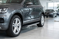 Porsche Cayenne 2003–2010 Seitenschweller RedLine V1 (2 Stk., Aluminium) Foto 1