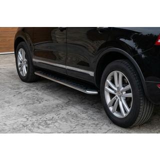 Trittbretter Maydos V1 (2 Stk., Aluminium & Edelstahl) Porsche Cayenne 2003–2010 Foto 1