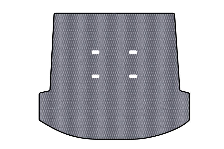 Toyota Fortuner 2006-2015 Gummimatte für Kofferraum Carsuit (Grau) Foto 1