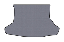 Toyota Prius 2009-2015 Gummimatte für Kofferraum Carsuit (LB, grau) Foto 1