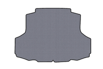 Mitsubishi Lancer 9 2004-2008 Gummimatte für Kofferraum Carsuit (SD, grau) Foto 1