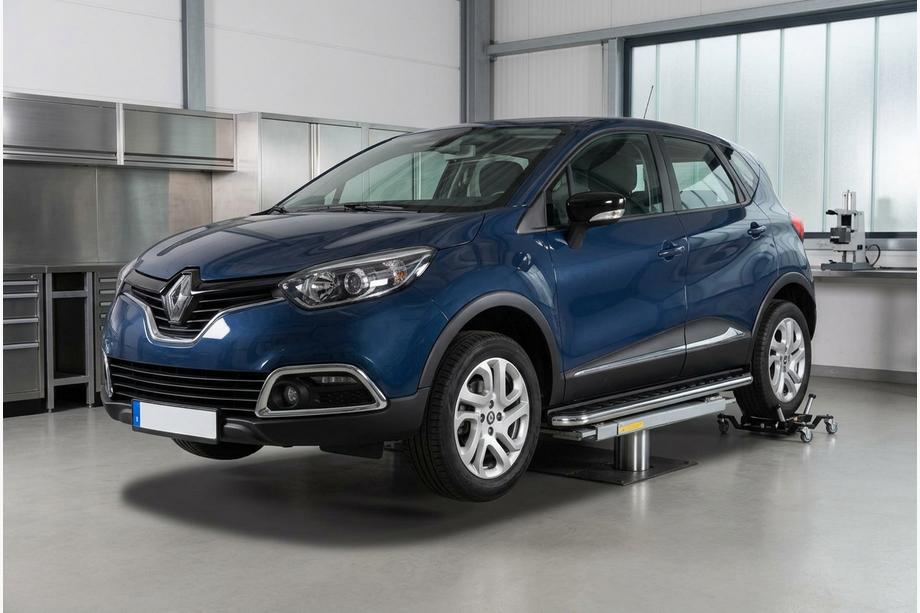 Renault Captur 2013-2019 Trittbretter Maydos V1 (2 Stk., Aluminium & Edelstahl) Image