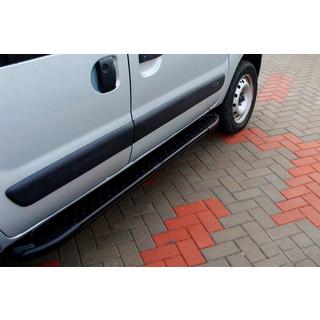Trittbretter Allmond Black (2 Stk., Aluminium) Renault Kangoo 1998-2008 Foto 1
