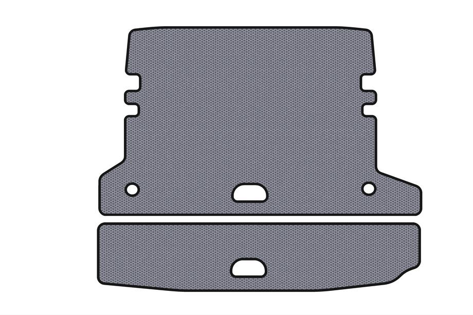 BMW 3 Series F30/F31 2012-2019 Gummimatte für Kofferraum Carsuit V-2 (für F-31, grau) Foto 1