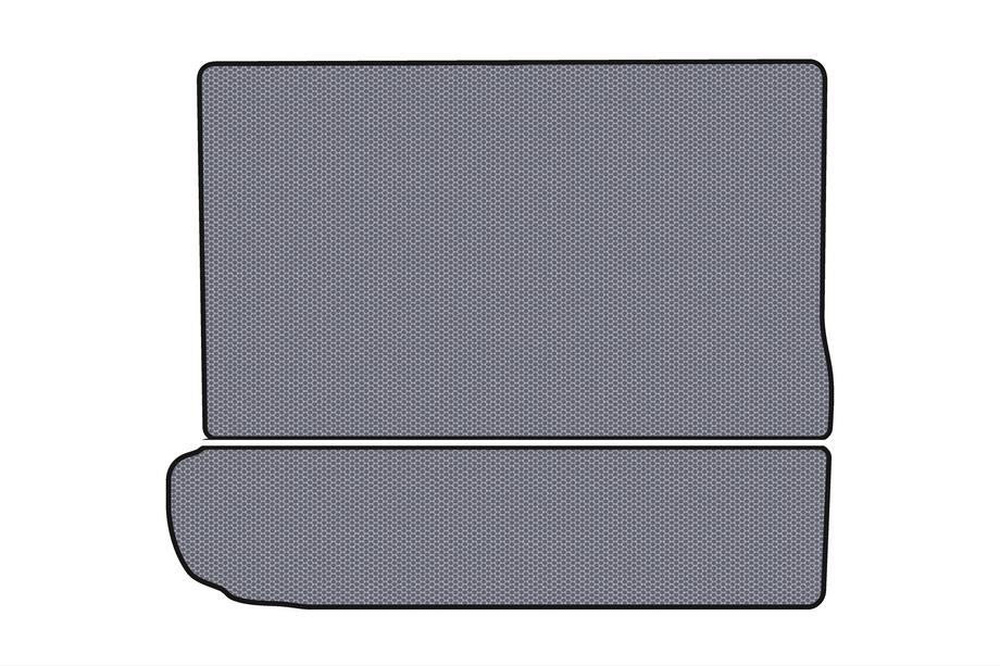 Citroen C-4 Picasso 2013–2022 Gummimatte für Kofferraum Carsuit (3. Reihe umgeklappt, grau) Foto 1