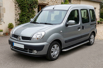 Renault Kangoo 1998-2008 Trittbretter Maydos V1 (2 Stk., Aluminium & Edelstahl) Foto 1
