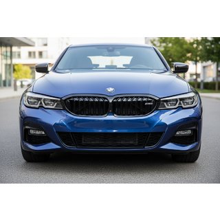 M-Look V1 Nieren (2018-2022, Schwarz Glanz) BMW 3 Series G20/G21 2018- Foto 1