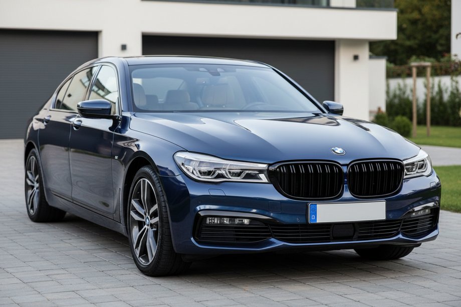 BMW 7 Series G11/G12 2015-2022 M-Look Nieren (2016-2019, Schwarz Glanz) Image