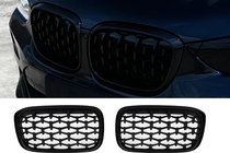 BMW X3 G01 2018- Nieren Diamond Black (2018-2021, schwarzer Rahmen) Foto 1