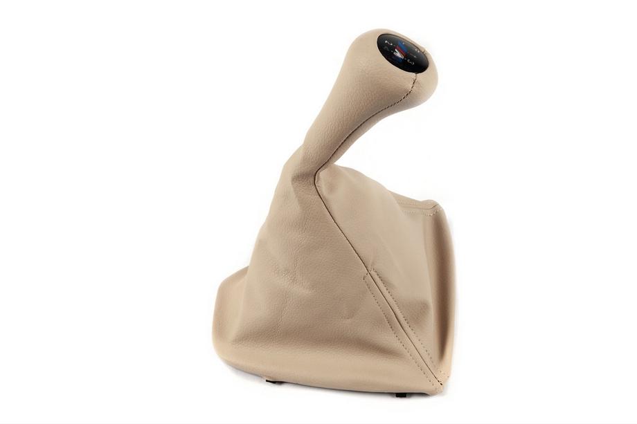 BMW 3 Series E92/E93 2006–2013 Schaltknauf mit Manschette 25118037308 beige (6-Gang) Image