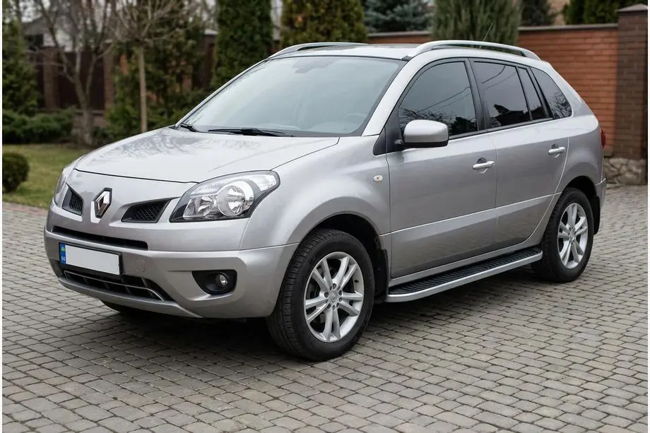 Renault Koleos 2008-2016 Seitenschweller Tayga Grey (2 Stk., Aluminium) Image