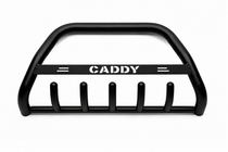 Volkswagen Caddy 2004-2010 Frontbügel WT004 Schwarz (Edelstahl) Foto 5
